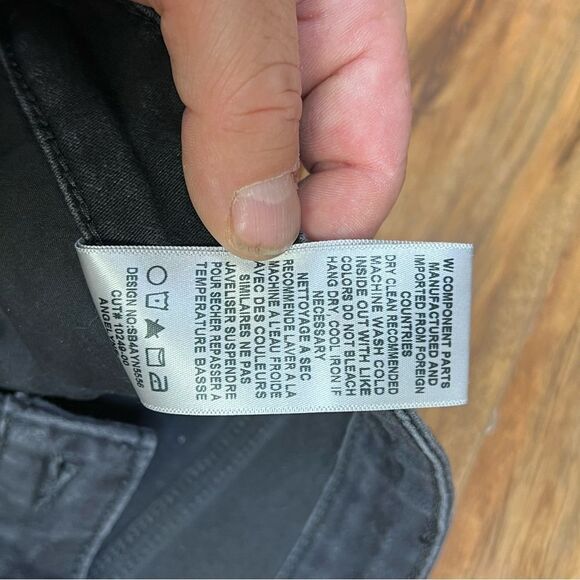 Joe's Jeans Women's Size 27 Black Low-Rise Charlene Wash Skinny Jeans. - Picture 6 of 12